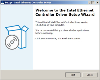 Intel I217 Ethernet Network Adapter drivers 12.19.2.56