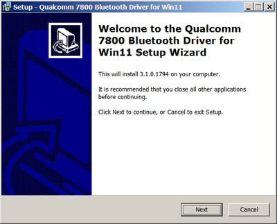 Qualcomm WCN785x Bluetooth Adapter drivers 3.1.0.1794