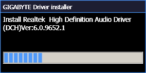 Realtek High Definition Audio drivers version 6.0.9652.1 WHQL