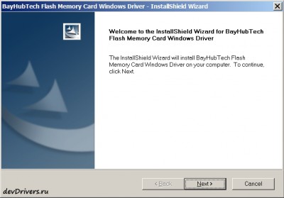 BayHubTech Flash Memory Card Windows Driver