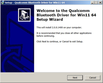 Qualcomm WCN685x Bluetooth Adapter drivers 2.0.0.1400