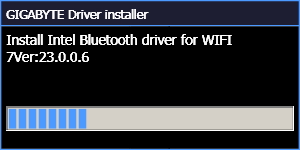 Intel Wireless Bluetooth drivers version 23.0.0.6