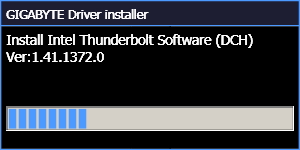 Intel Thunderbolt Controller drivers version 1.41.1372.0 WHQL
