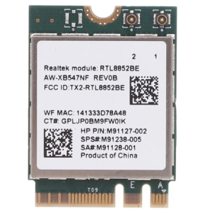 AW-XB547NF / RTL8852BE Wireless LAN 802.11ax PCI-E Adapter Driver