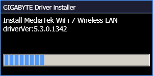 MediaTek Wi-Fi 7 MT7925 Wireless Lan Adapter drivers 5.3.0.1342
