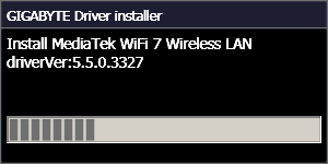 MediaTek MT7925 Wi-Fi 7 Wireless Lan Adapter drivers 5.5.0.3327