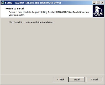 Realtek RTL8852BE Bluetooth Adapter drivers version 18.4032.0.3008